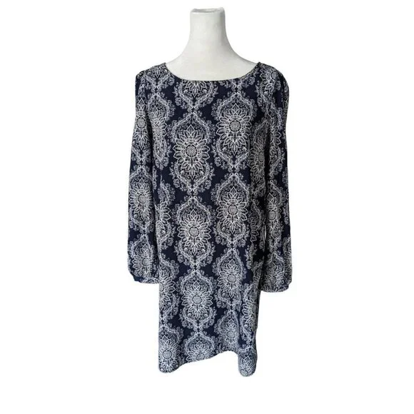 Honey Punch Embroidered Shift Dress - Picture 1 of 11